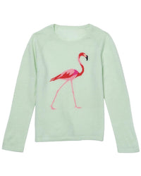 J.Mclaughlin Flamingo Shield Cashmere Top