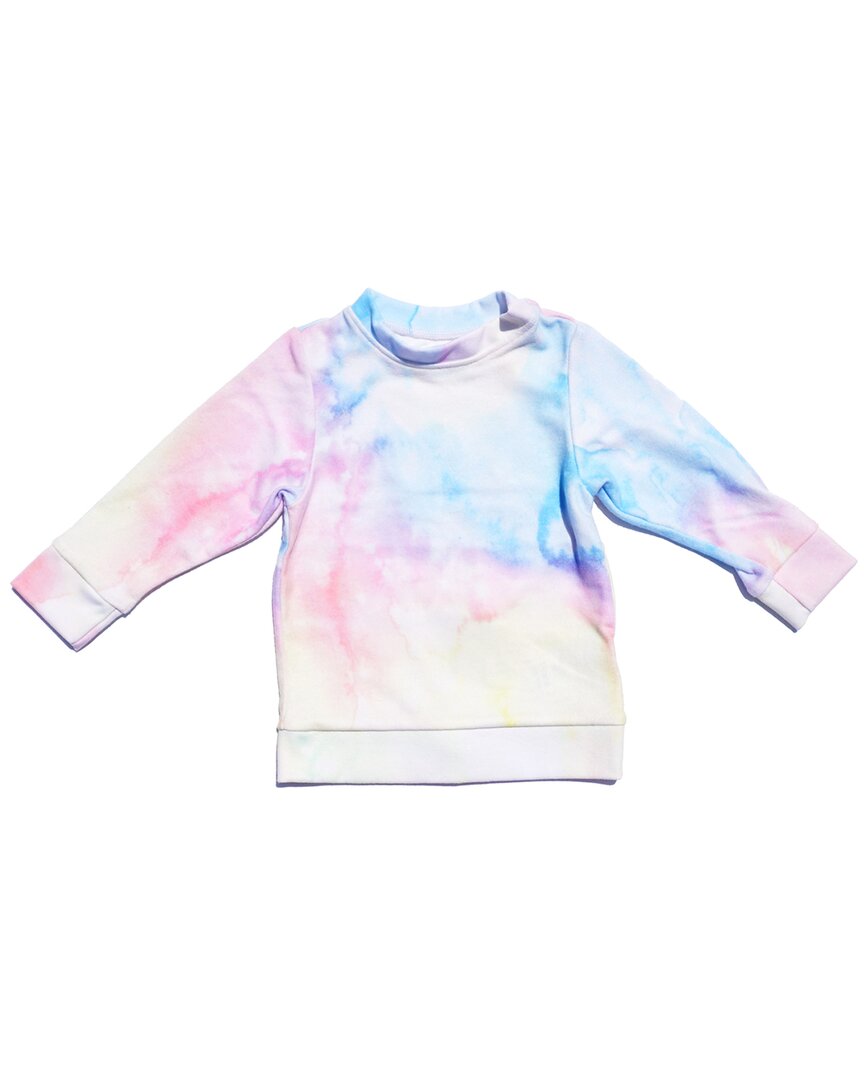 Sol Angeles Watercolor Hacci Pullover