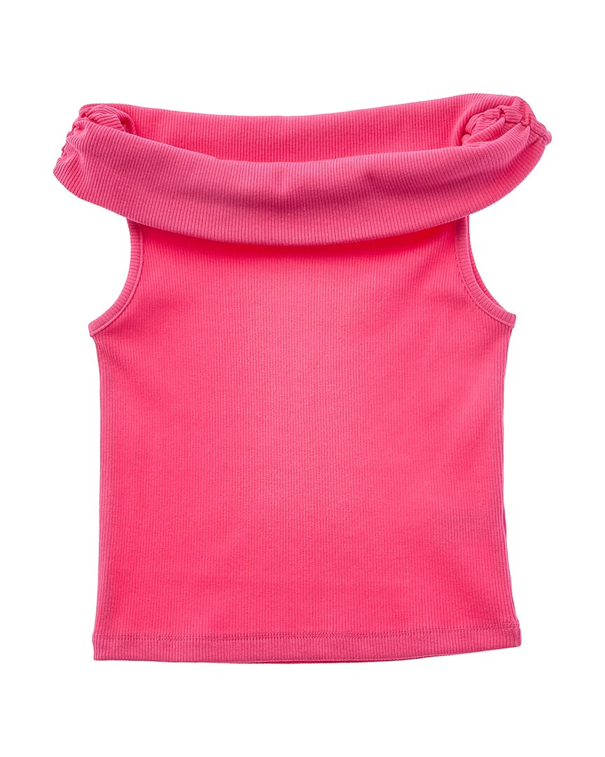 Design History Off-Shoulder Top Pink