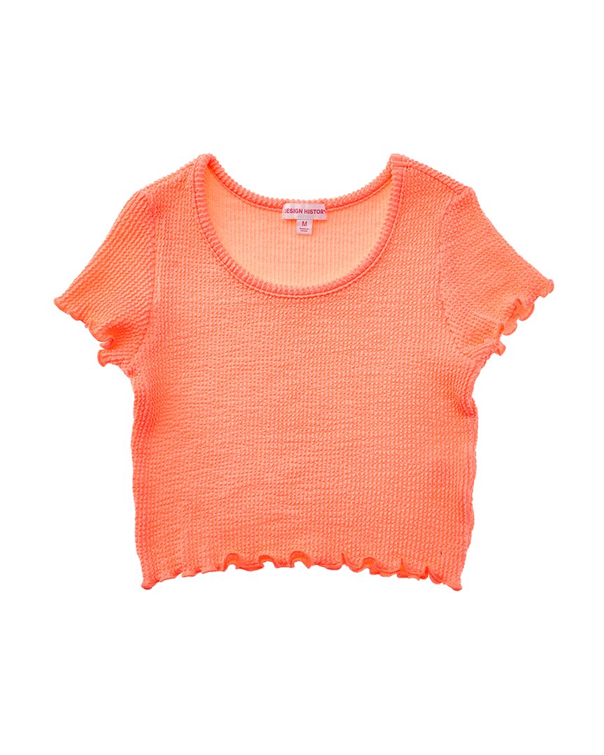 Design History Top Orange