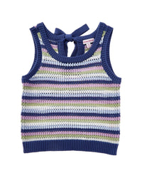 Design History Tank 4 (Little Girl S) Blue