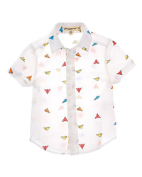 Appaman Day Party Shirt White