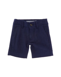 Appaman Linen Trouser Short Blue 16 (Big Boy L )