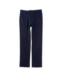 Appaman Stretchy Linen-Blend Suit Pant Blue