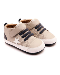 Old Soles Platinum Bub Leather Sneaker 18 Blue