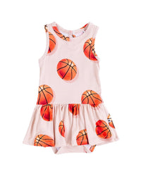 Bums & Roses Bums & Roses Hoop There It Is Racer Back Ruffle Dress