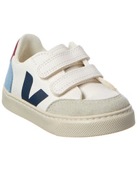 Veja Small V-12 Chromefree Leather Sneaker