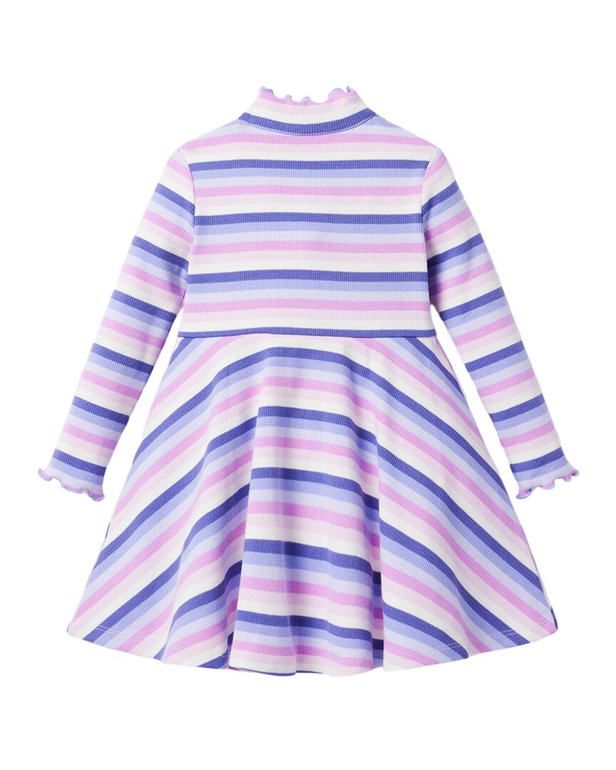 Janie And Jack Striped Ribbed Dress