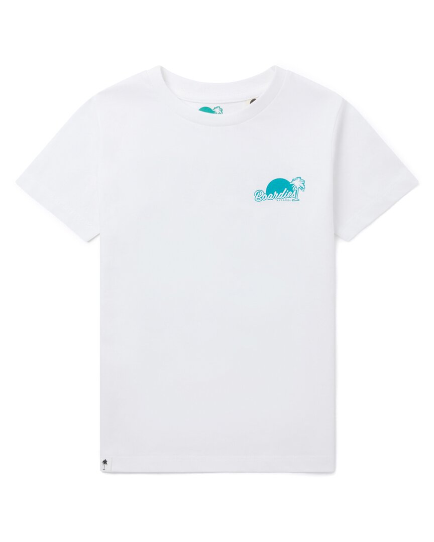 Boardies¨ Wavey Days Crew Neck Tee White