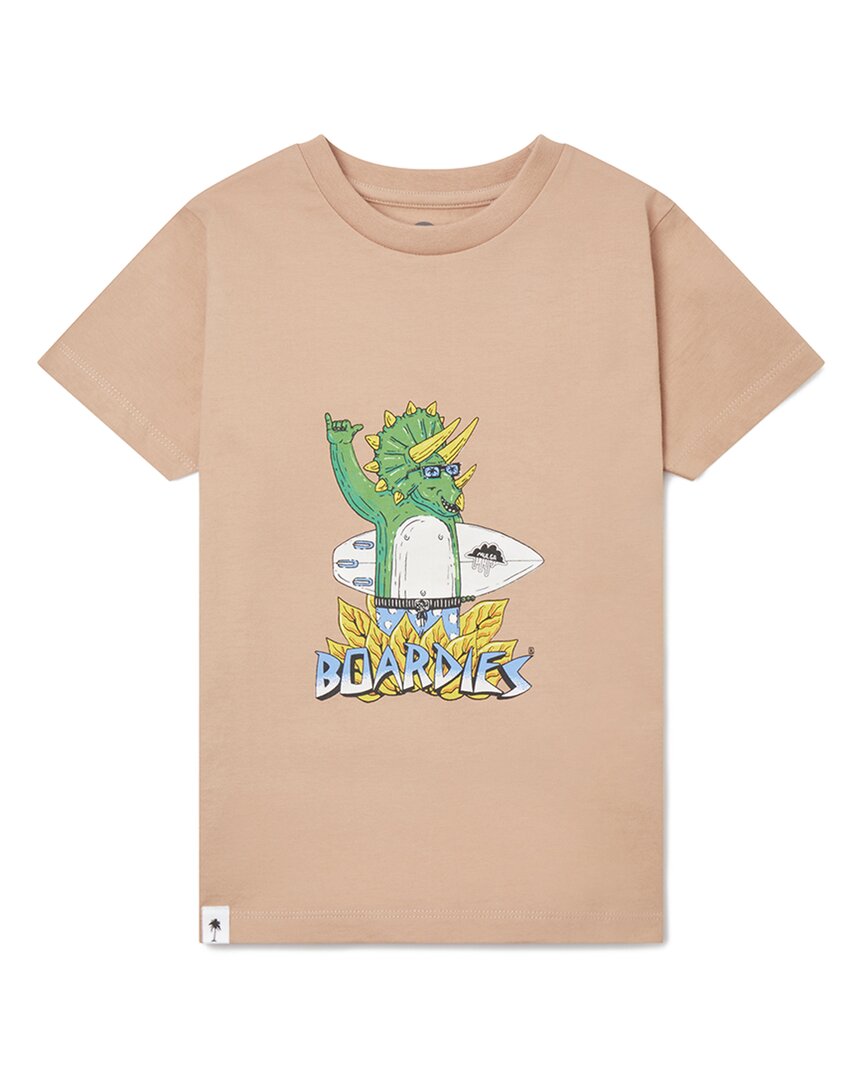 Boardies¨ Dinosaur Crew Neck Tee Orange