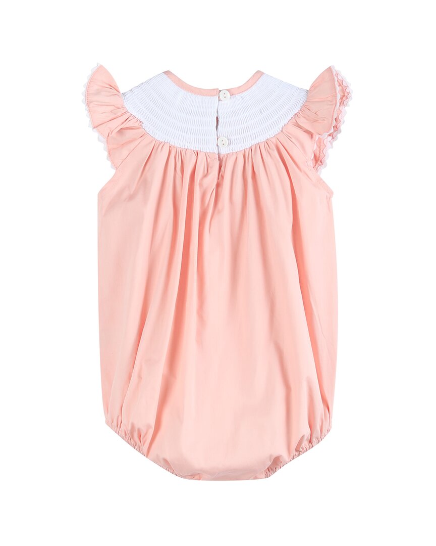 Lil Cactus Easter Smocked Flutter Romper
