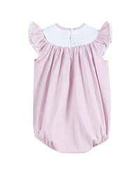 Lil Cactus Easter Smocked Flutter Romper