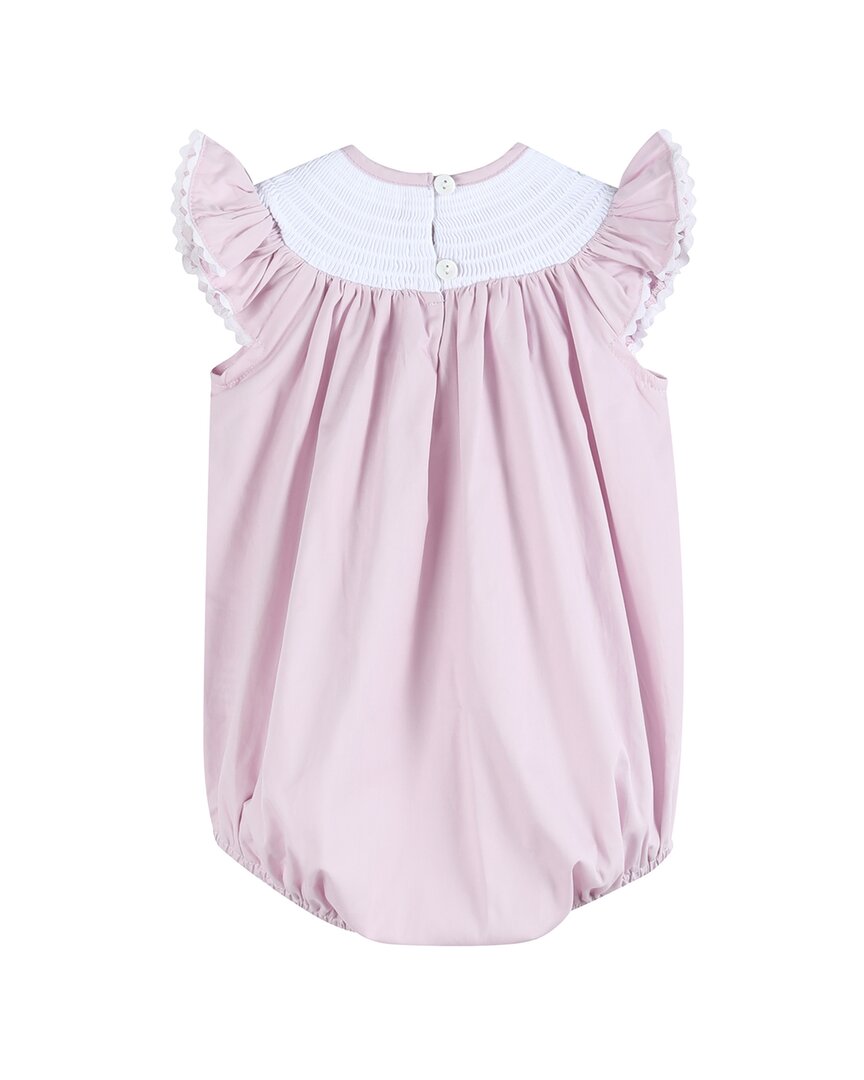 Lil Cactus Easter Smocked Flutter Romper