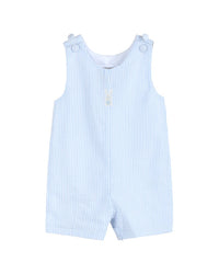 Lil Cactus Seersucker Easter Bunny Overalls