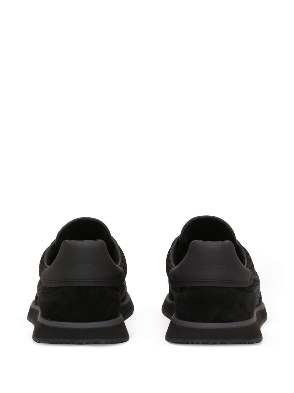 DOLCE & GABBANA Suede And Mesh Dg Cushion Sneakers Women