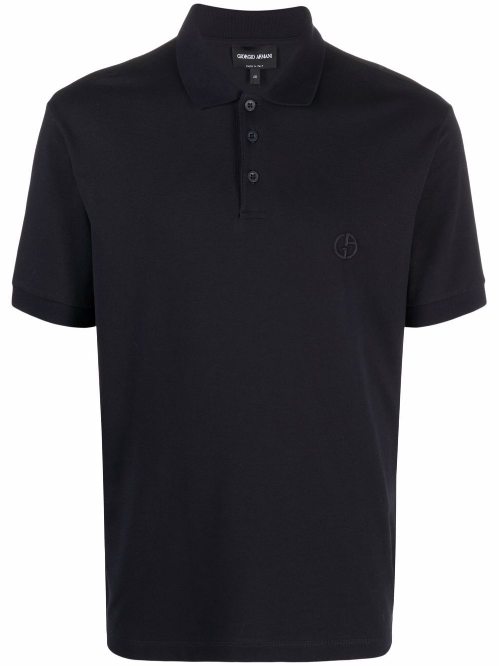 GIORGIO ARMANI Stretch Cotton Piqué Polo Shirt Women
