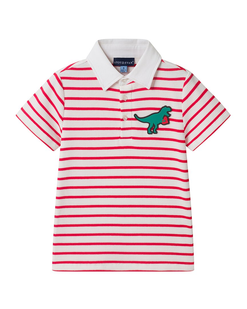 Andy & Evan Andy & Evan Striped Polo Shirt