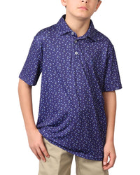 Tailorbyrd Boys Performance Polo Shirt, M/10-12
