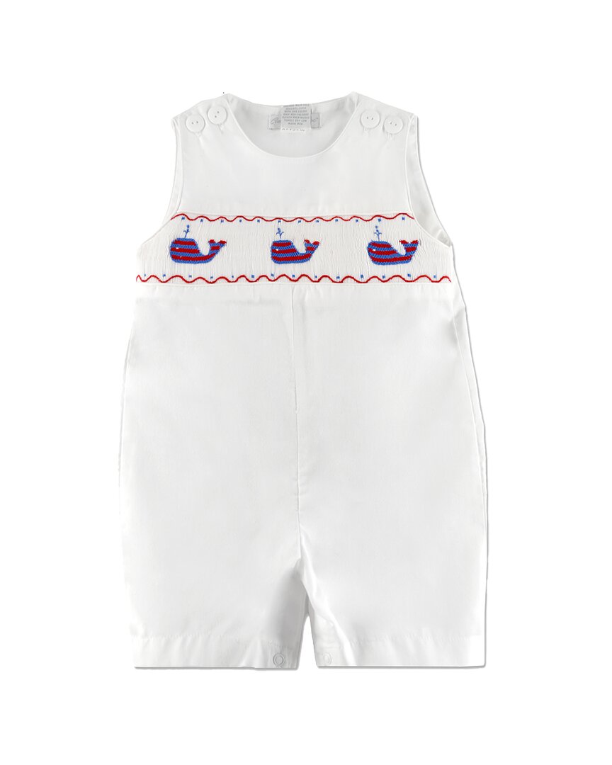 Carriage Boutique Romper 2T White