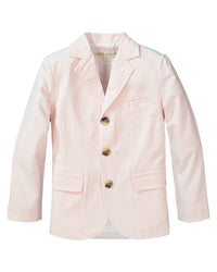 Hope & Henry Seersucker Blazer Pink