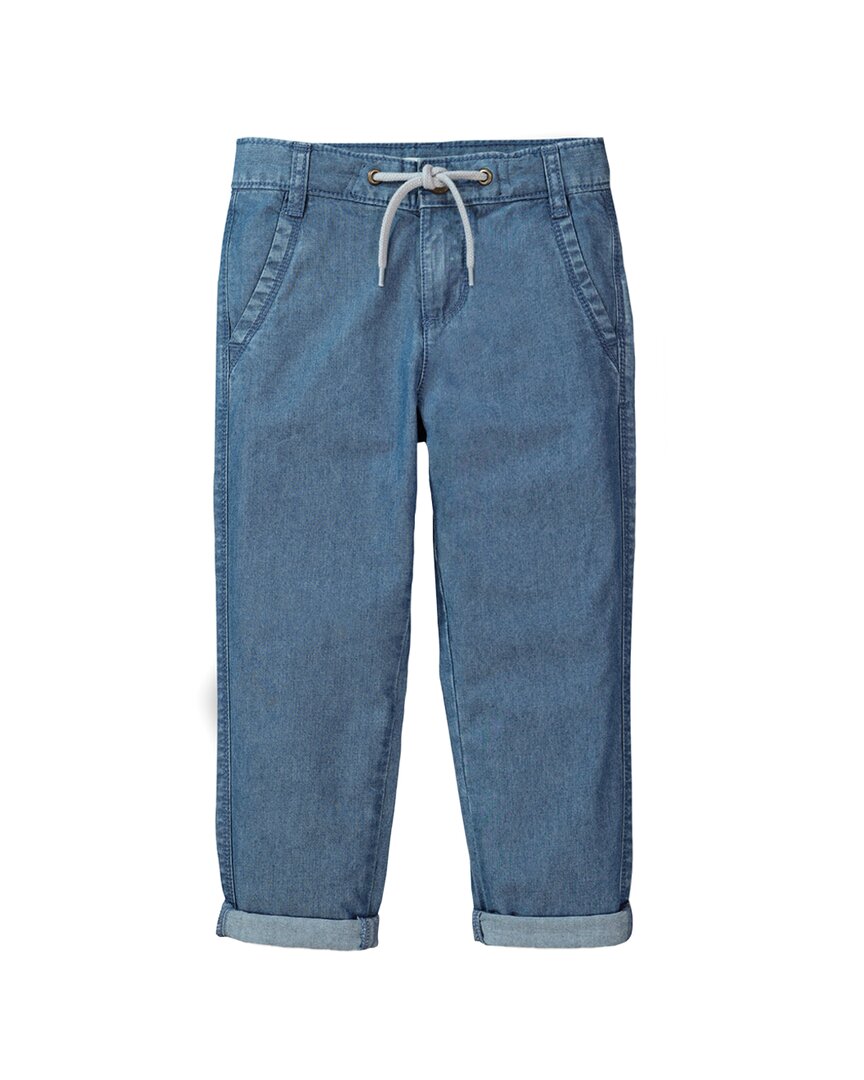 Hope & Henry Chambray Pant Blue