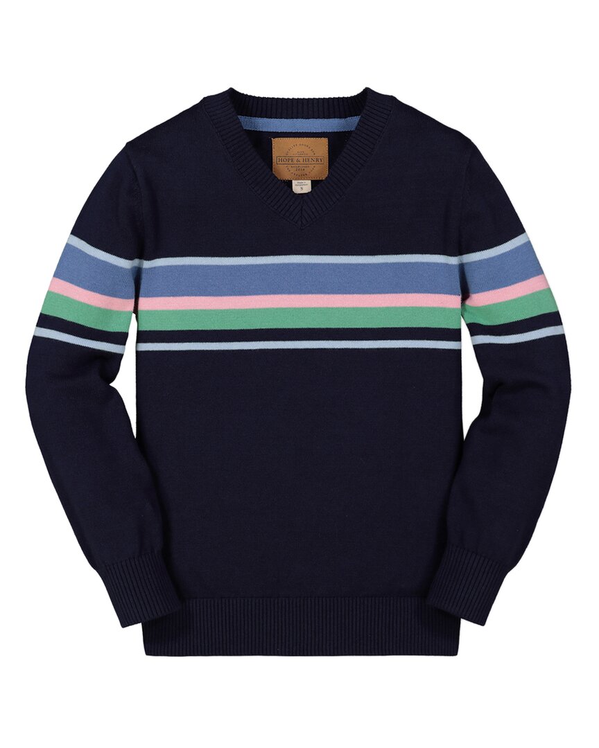 Hope & Henry Classic V-Neck Sweater