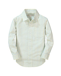 Hope & Henry Stretch Poplin Long Sleeve Shirt Black