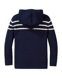 Hope & Henry Hooded Pullover Sweater