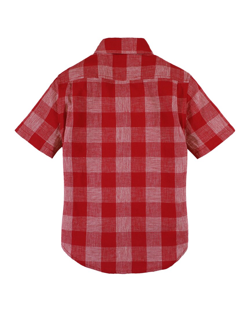 Hope & Henry Linen Button-Down Shirt