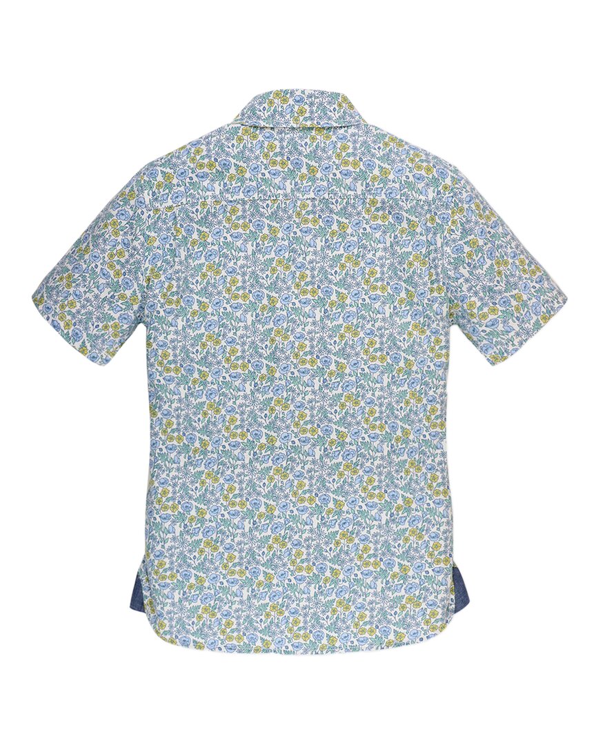 Hope & Henry Print Short Sleeve Shirt