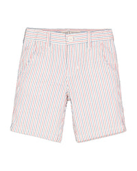 Hope & Henry Seersucker Short Red