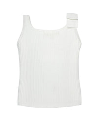 Hope & Henry Bow Shoulder Sweater Tank