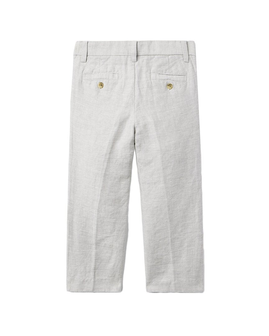Janie And Jack Linen-Blend Dress Pant