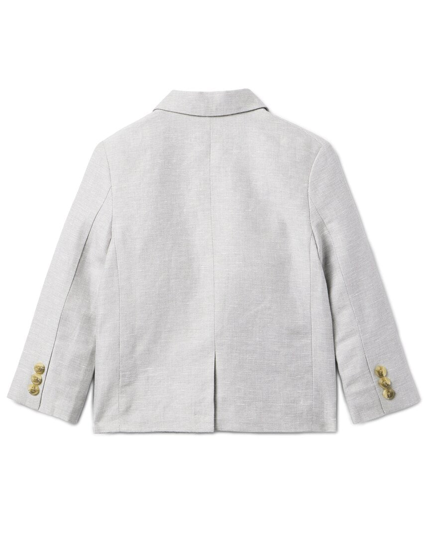 Janie And Jack Linen-Blend Blazer