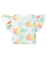 Janie And Jack Hibiscus Sweatshirt