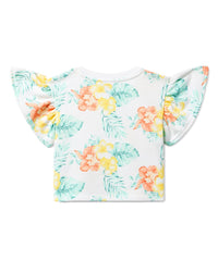Janie And Jack Hibiscus Sweatshirt