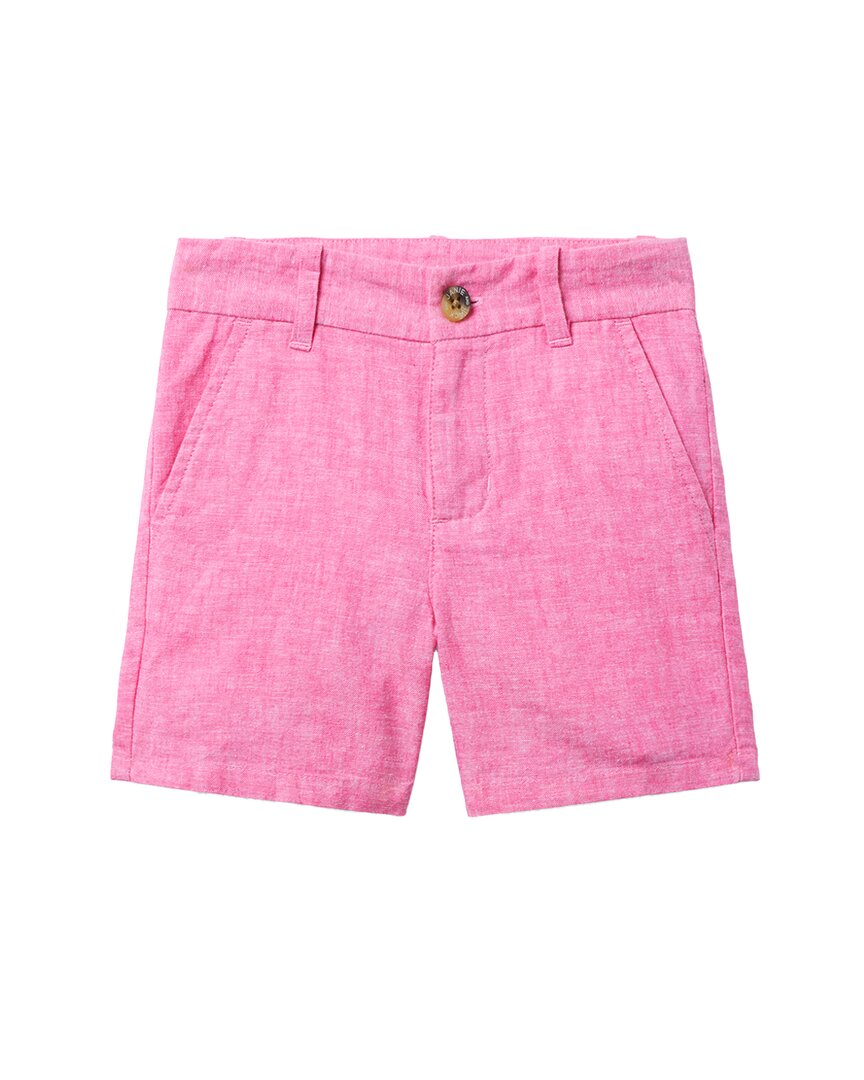 Janie And Jack Linen-Blend Short Pink