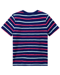 Janie And Jack Slub Stripe Pocket Tee