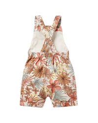 Janie And Jack Floral Knot Overall