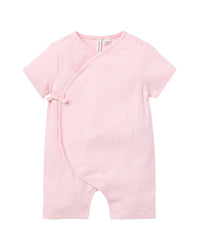 Janie And Jack Pointelle Kimono Romper