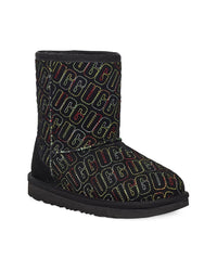 Ugg Classic Ii Graphic Stitch Suede Toddler Boot