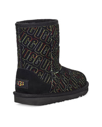 Ugg Classic Ii Graphic Stitch Suede Toddler Boot