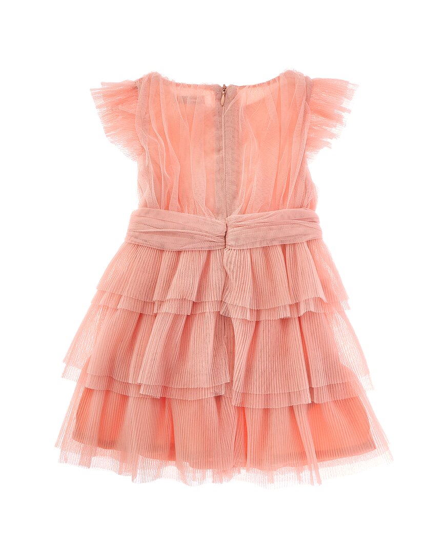 Mayoral Pleated Tulle Dress