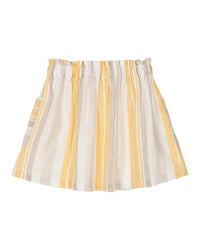 Mayoral Striped Pleated Skirt