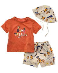 Mayoral 3Pc Fun Print Outfit