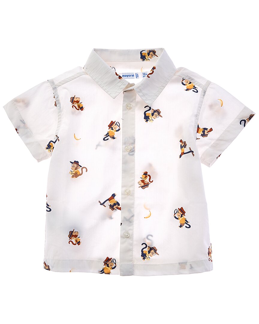 Mayoral Inspector Print Shirt