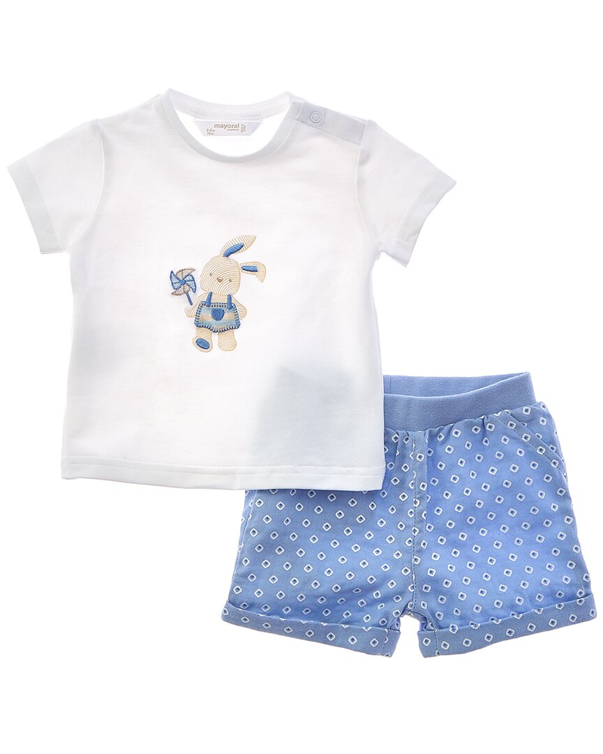 Mayoral Bunny Graphic Outfit