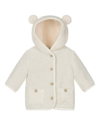 Mayoral Reversible Faux Shearling Coat Cielo