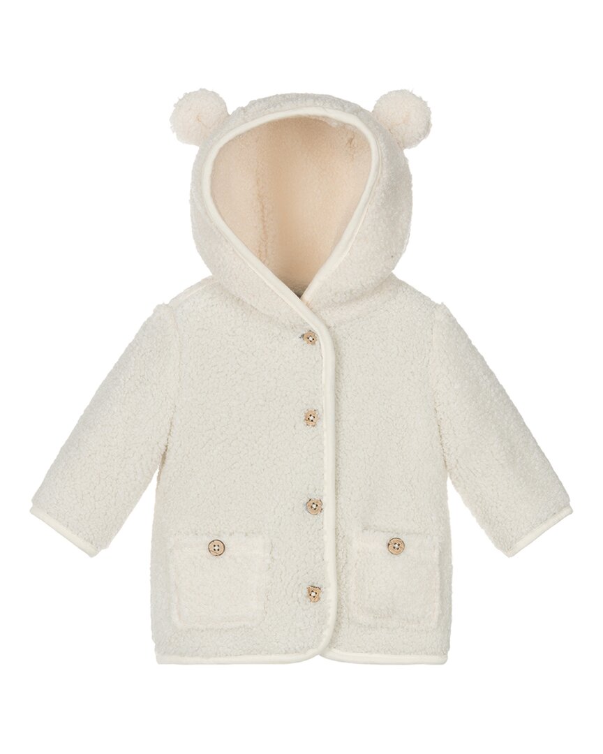 Mayoral Reversible Faux Shearling Coat Cielo