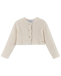 Mayoral Knit Crop Cardigan